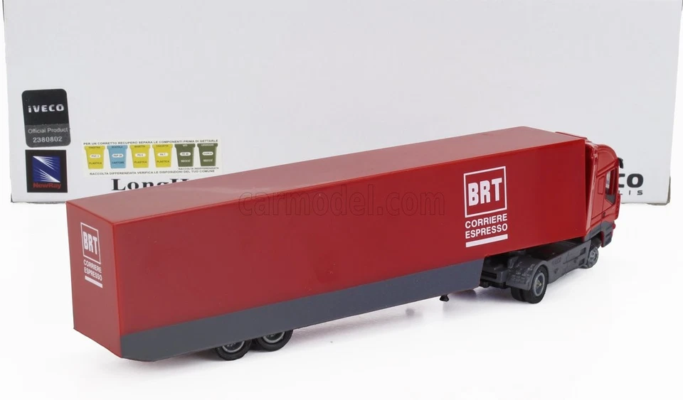 MODELLINO CAMION STATICO NEWRAY IVECO FIAT STRALIS 540 BRT CORRIERE SCALA 1/87 - Immagine 2 di 4