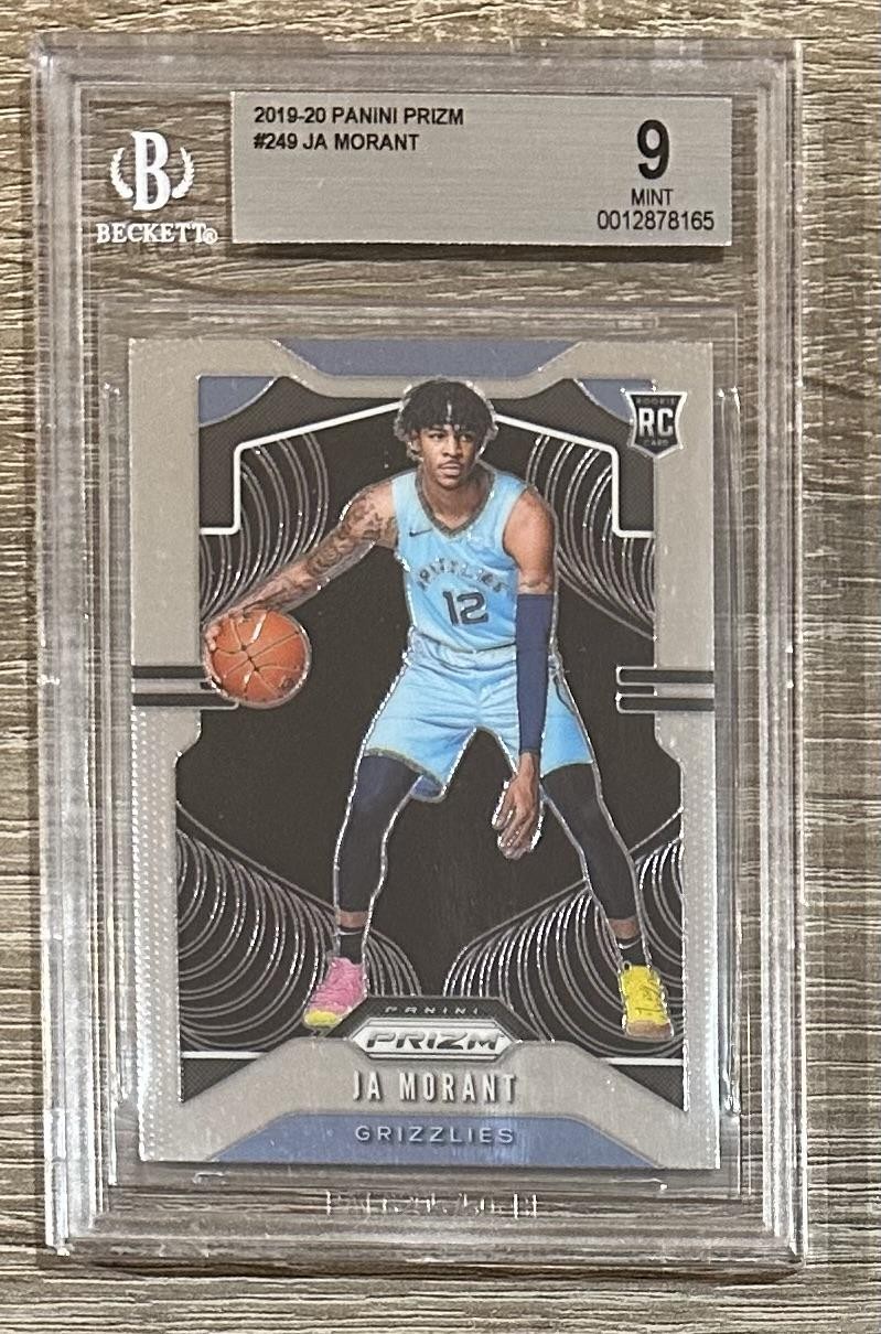 2019-20 Panini Prizm #249 Ja Morant Rookie MINT BGS 9