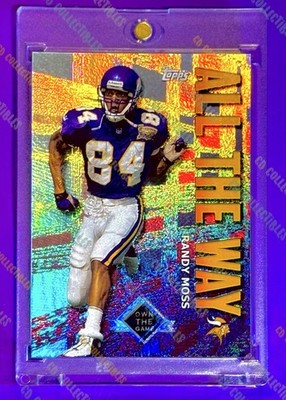 Randy Moss OTG INSERT REFRACTOR CARD TOPPS MINNESOTA VIKINGS MINT