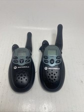 Motorola Talkabout T5000 Walkie Talkie 2-Way Radio PAIR W- 1 Belt Clip