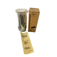 The Pampered Chef Vtg Valtrompia Bread Tube Heart Pan #1560 Original Box