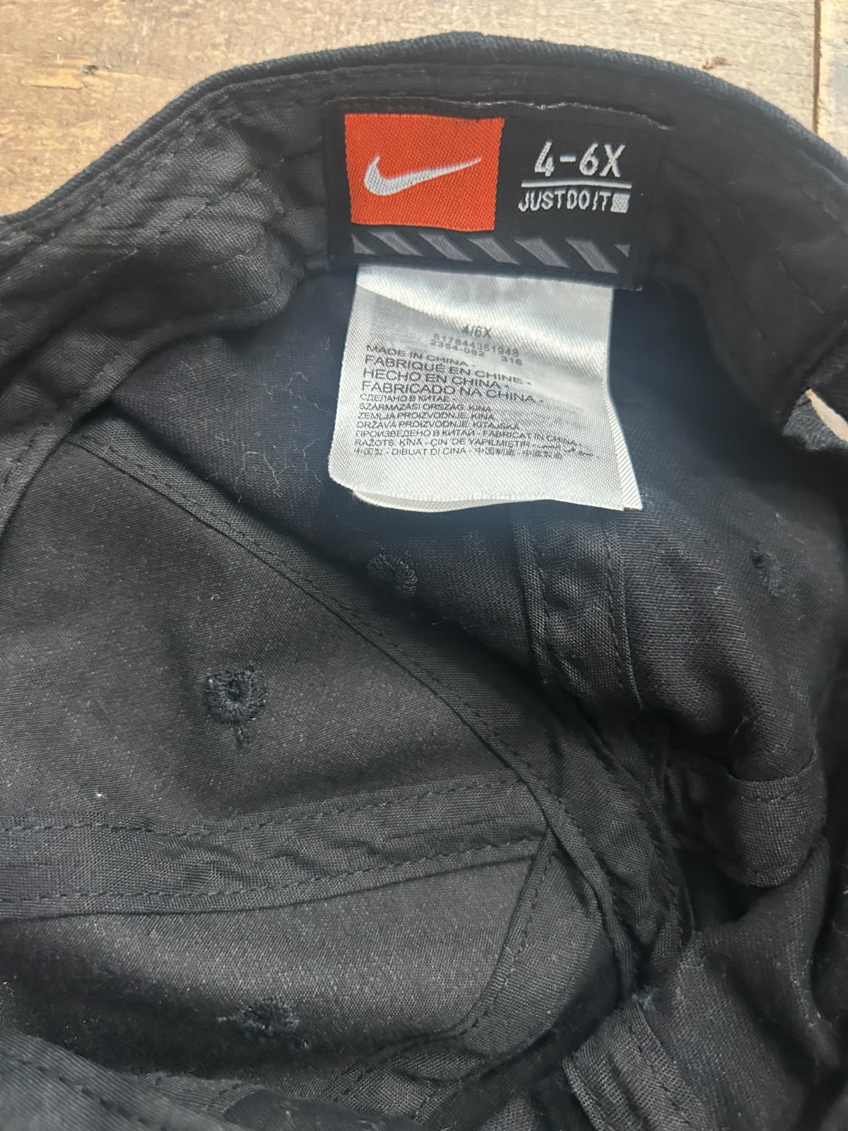 Baby Girl Toddler Nike Hat Lot of 2 Cap Pink Blue White 4-6X Just Do It Dri-FIT thumbnail 8