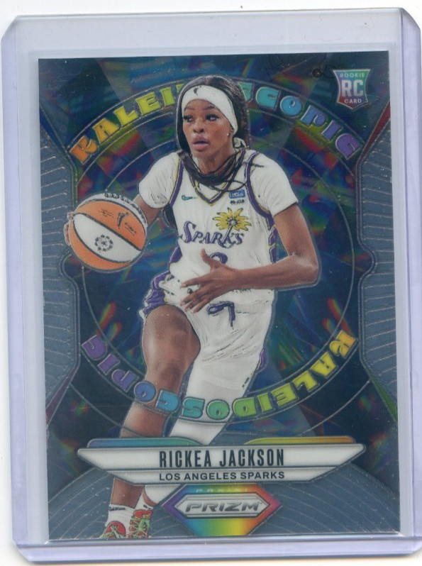2024 Panini Prizm WNBA RICKEA JACKSON RC ROOKIE #12 KALEIDOSCOPIC SPARKS