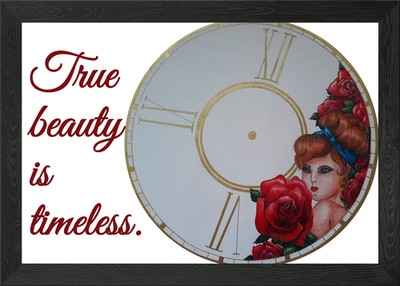 True Beauty Gerahmtes Wandbild Poster Leinwanddruck Bild
