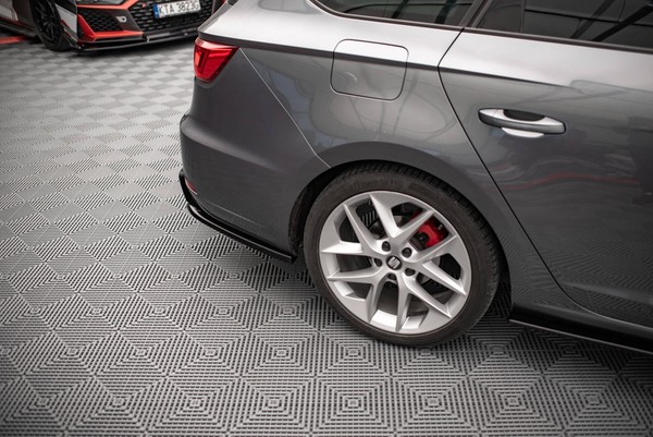 Maxton Design Diffusor Flaps V.2 Passend FüR Seat Leon FR Sportstourer Mk3 Schwa-image