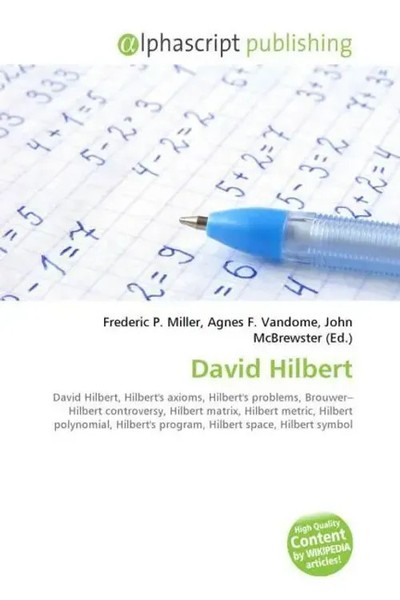 David Hilbert Frederic P. Miller (U. A.) Taschenbuch Englisch 2026 OmniScriptum-image