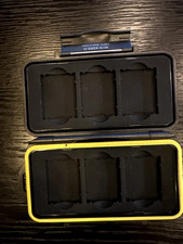 Ruggard Memory Card Case MCH-S6F3B   Holds 3 CF, 6 SD  6 microSD   Works Great