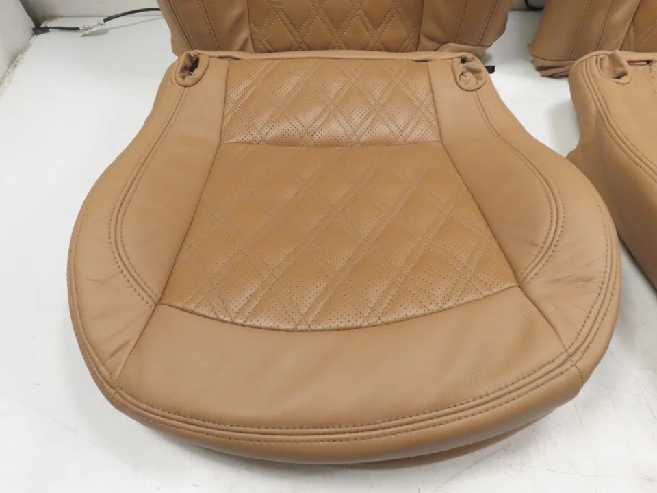 03 BMW Z4 E85 #1312 Ridies Asiento Cojín Cuero Respaldo y Juego Inferior Calefacción Foto 4 de 4