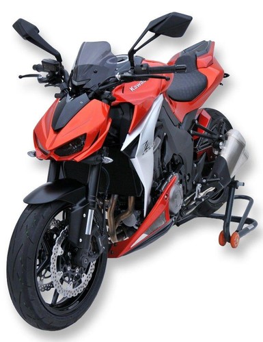 Ermax Hypersport Pare-Brise Fumé Foncé Kawasaki Z 1000 2014 - 2025 - Photo 4 sur 6