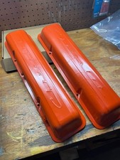 Sbc Chevy Gm Stamped Script Valve Cover Late 283 327 350 Straight Hot Rod O Sbc Chevy Gm Stamped Script Valve Cover Late 283 327 350 Straight Hot Rod O