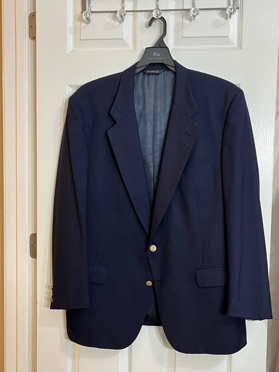 バーバリースーツDark pewter Blue 46Rサイズ Burberry 46 Size Suits & Blazers for Men for sale | eBay