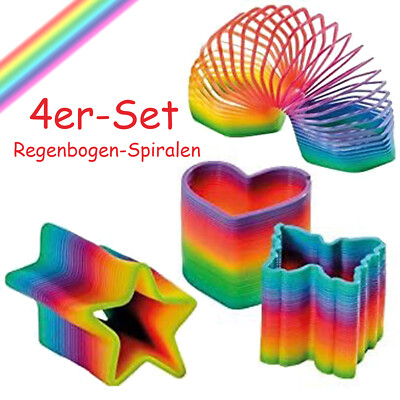 REGENBOGENSPIRALEN - Treppenläufer Mitgebsel Kindergeburtstag Kinder Geburtstag 