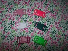 Wet Nose Designs Wildflower Dog Collar Pink Green Flowers Nature COLOR Buckle