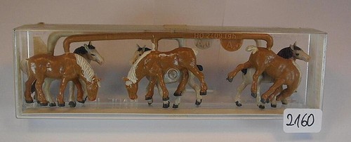 Figuras Merten H0 Nº 2409 6 caballos EMBALAJE ORIGINAL #2160 | Zustand: Gebraucht