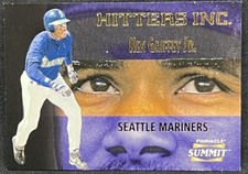 KEN GRIFFEY JR. 1996 Pinnacle Summit HITTERS INC. #/4000 ! MARINERS ! RARE !