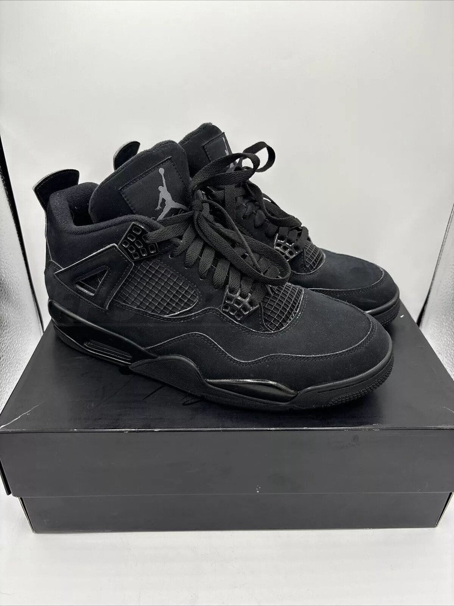 Hot sales Nike Air Jordan 4 Black Cat Men's trendy Hot sales Nike Air Jordan 4 Black Cat Men's trendy
