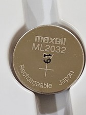 2 pc ML2032 ML 2032 3v RECHARGEABLE LITHIUM BATTERY MANUFACTURED 02/2024