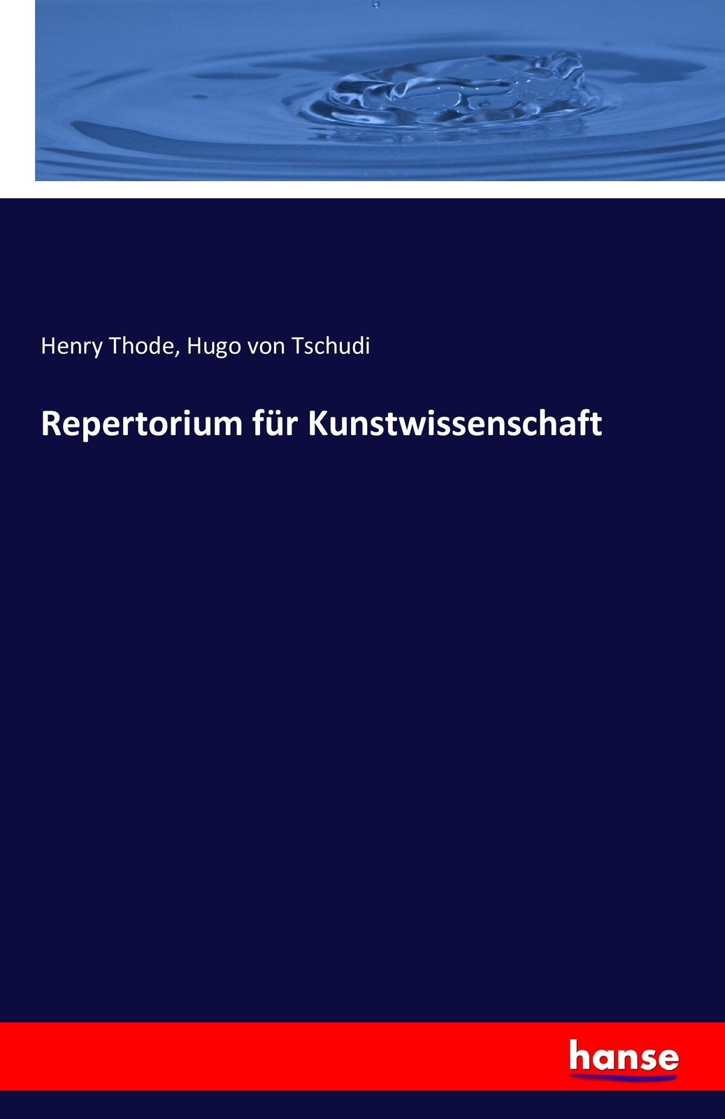 Repertorium Für Kunstwissenschaft | Buch | 9783741134920
