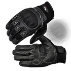 MENS KNUCKLE PROTECTIVE VENTED SUMMER SHORT MOTORBIKE /MOTORCYCLE LEATHER GLOVES
