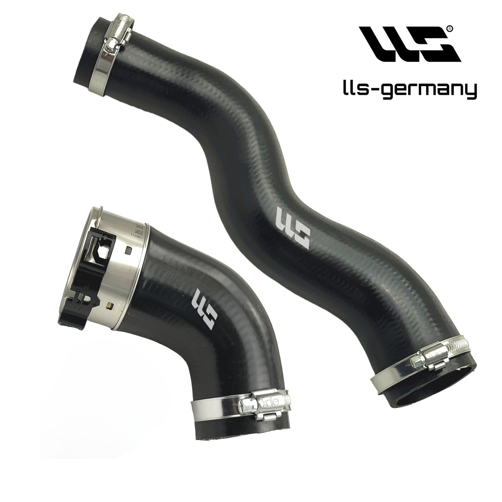 2X Turbo Hose Charge Air Hose For RENAULT MASTER II 2.5 DCI 8200605907