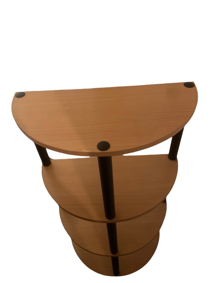 4 Tier Half Moon Shelf, Shelving Unit Collection From Putney eBay