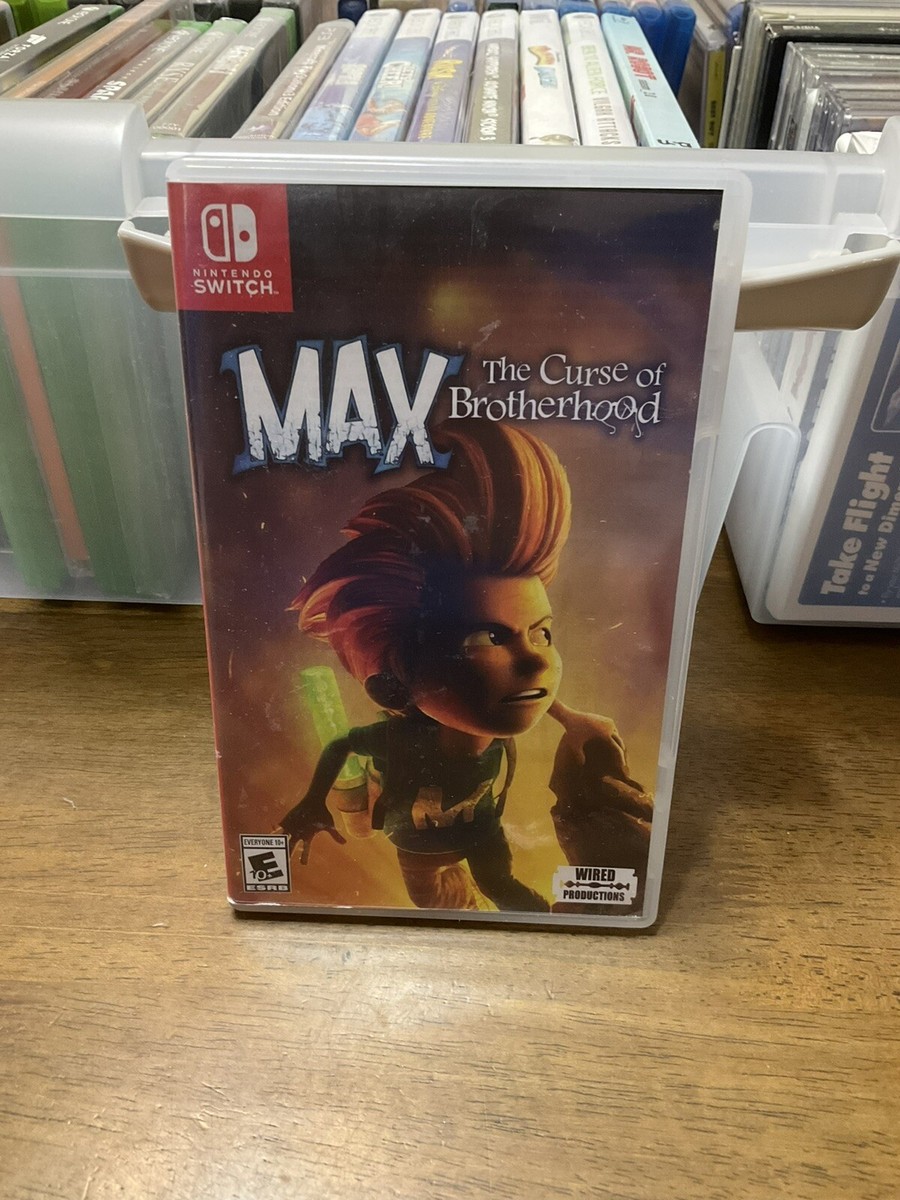 Max: The Curse of Brotherhood Nintendo Switch 810810030209| eBay