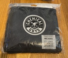 Chemical Guys Professional Microfiber Towels 3 Pack 16"x16" Black MIC35303