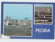 Postcard Caterpillar Tractor World Headquarters Office Building & Tractor Plant