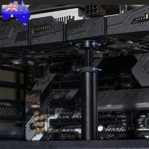 GPU Holder with Magnet Graphics Card Support Aluminum Alloy Vertical GPU Bracket