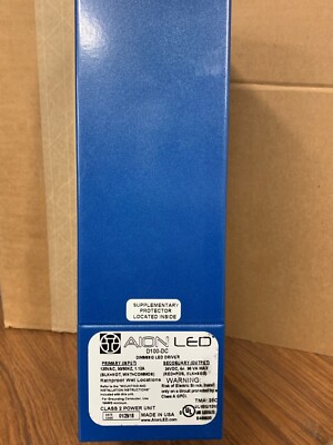 Aion LED D100-DC  24V DC Dimming Magnetic LED Driver 120V- Wet Location Suitable