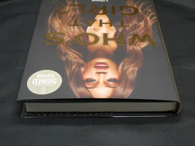 Eve Jihan Cooper Signed Hardback Book Who's That Girl JSA #AY61219
