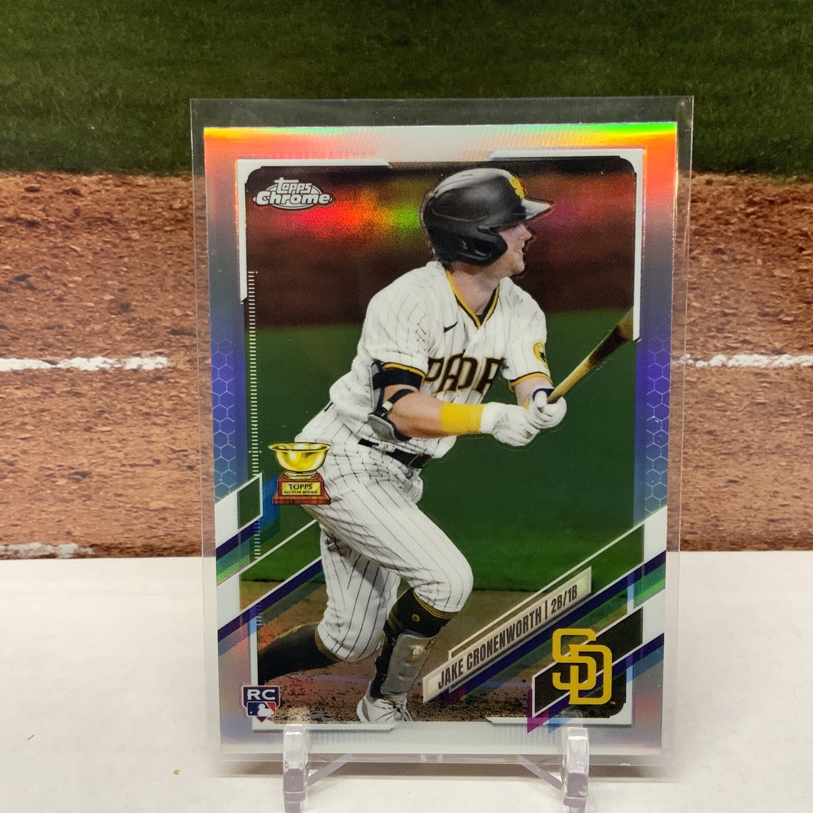 Jake Cronenworth • 2021 Topps Chrome Refractor Rookie #49 • San Diego Padres