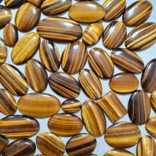 Natural Tiger's Eye Gemstone Loose Handcrafted Cabochon