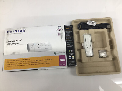NetGear Rangemax Next Wireless-N USB2 (WN111-100NAS) Pre-802.11n Wireless...