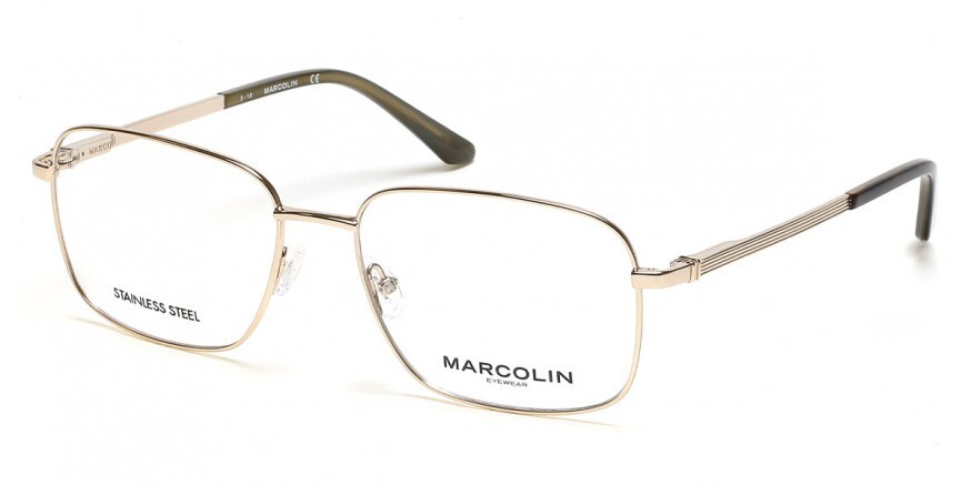 Оправа для очков Marcolin Eyewear MA3025 032 Золотисто-металлическая оптическая 59-17-150 3025