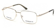 Marcolin Eyewear MA3025 032 Gold Metal Optical Eyeglasses Frame 59-17-150 3025