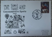 Commemorative Sports Norfolk County Football 1980 Dawn First Day Cover