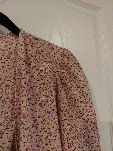 Ralph Montenero Blanche Nachthemd & Morgenmantel Damen Blumen Peignoir Set Petite - Bild 6 von 11