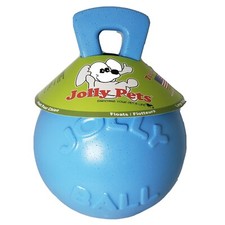 New Jolly Pets Tug-n-Toss Heavy Duty Dog Toy Ball w/Handle 8"/Large Retails  30