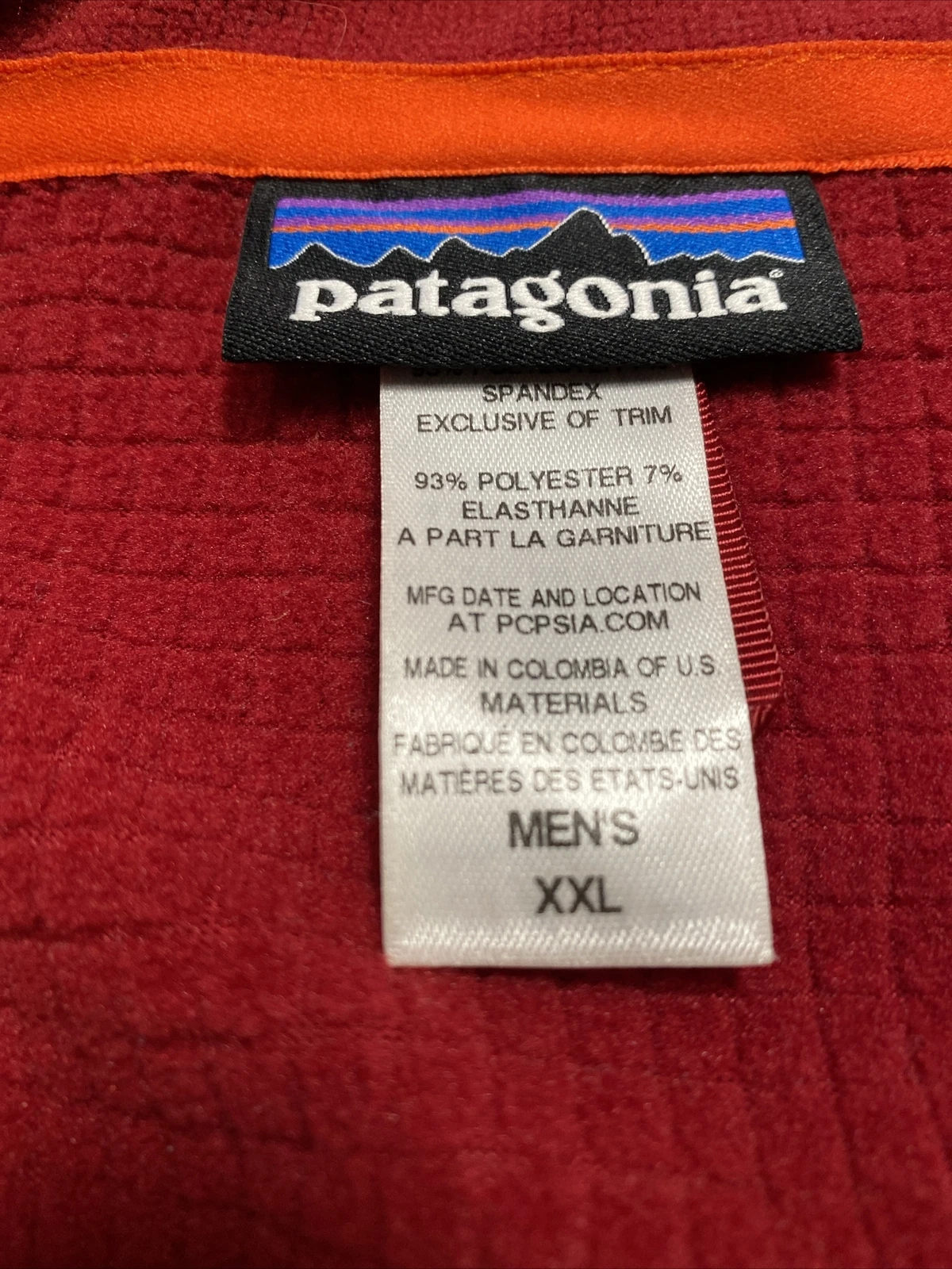 patagonia r1 regulator full zip thumb holes grid 