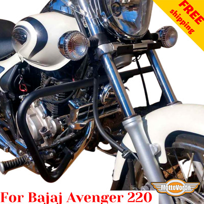 For Bajaj Avenger 220 Engine guard Avenger Street Crash bars Cruise
