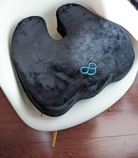 Seat Cushion Thick Memory Foam Cushions for Office Chair, Car Seat, Airplane