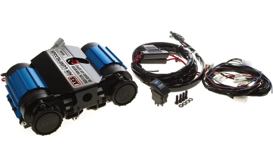 Compresor de aire doble grande de 12 voltios de alto rendimiento integrado ARB CKMTA12 Foto 2 de 4