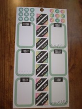 Happy Planner Today Boxes 14 corner Note stickers MAMBI 270431