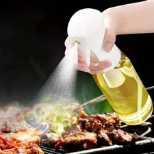 Olive Oil Sprayer Cooking BBQ Vinegar Dispenser Mister Pump Kitchen Bottle 210ml