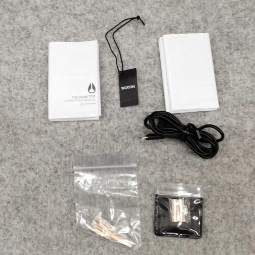 Nixon Dork Too Men Quartz Bronze Steel Watch Digital in box Japan - Rank B - Picture 12 of 15