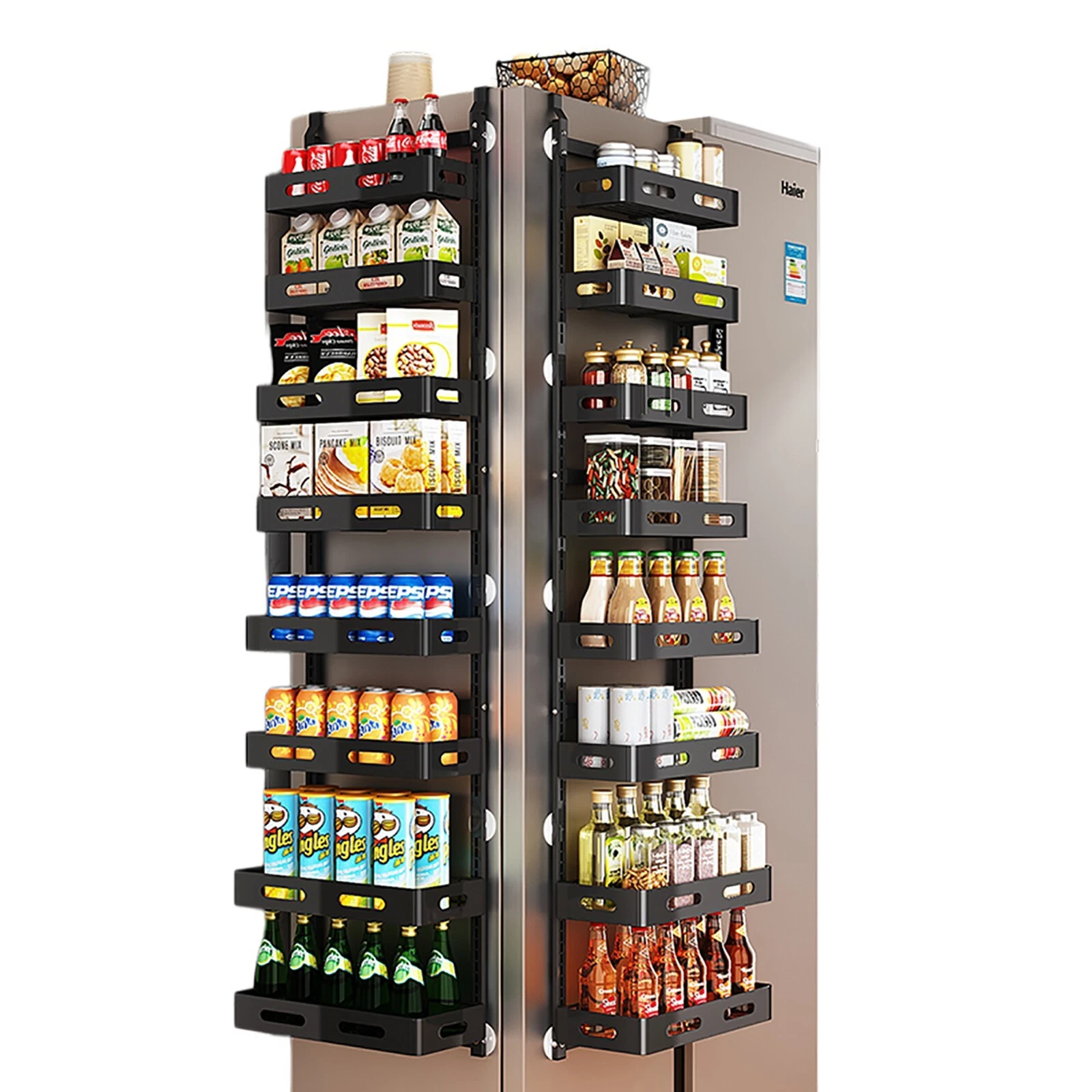 Over Door Storage Organiser Kitchen 8 Tier Hanging Storage Rack Wall Mounted UK
Opens in a new windo