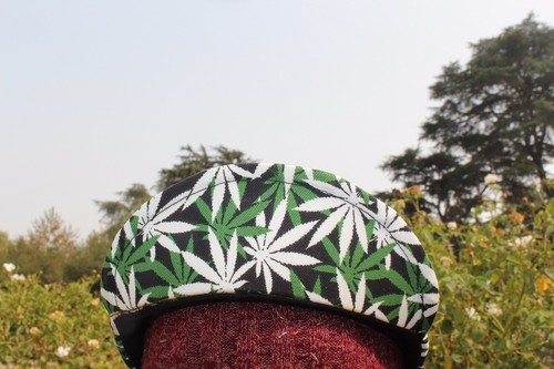 CYCLING CAP CANNABIS HANDMADE IN USA S M L - Picture 10 of 10