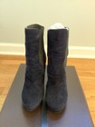 Alaia Navy platform ankle boots size 37 with box & dust bag . — photo 1