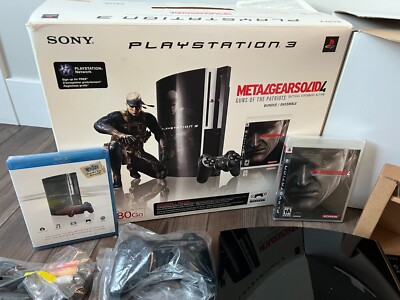 PlayStation 3 Metal Gear Solid 4 Guns of the Patriots 80GB Bundle